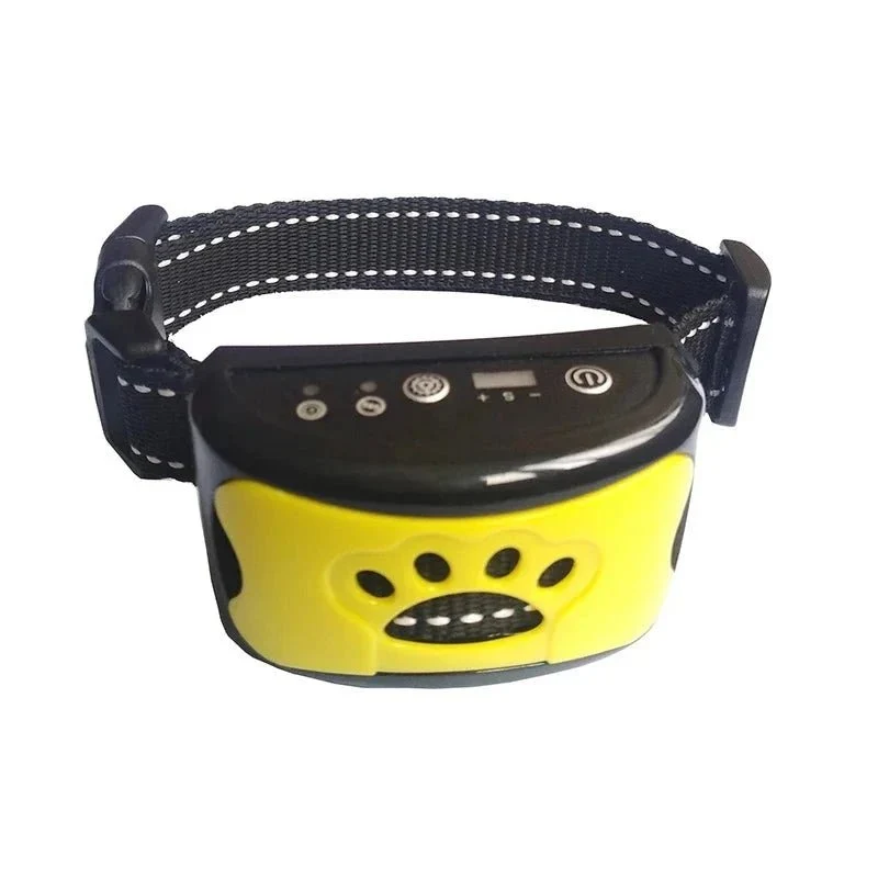 Collier anti-aboiement à ultrason rechargeable pour chien – solution douce et sécurisée