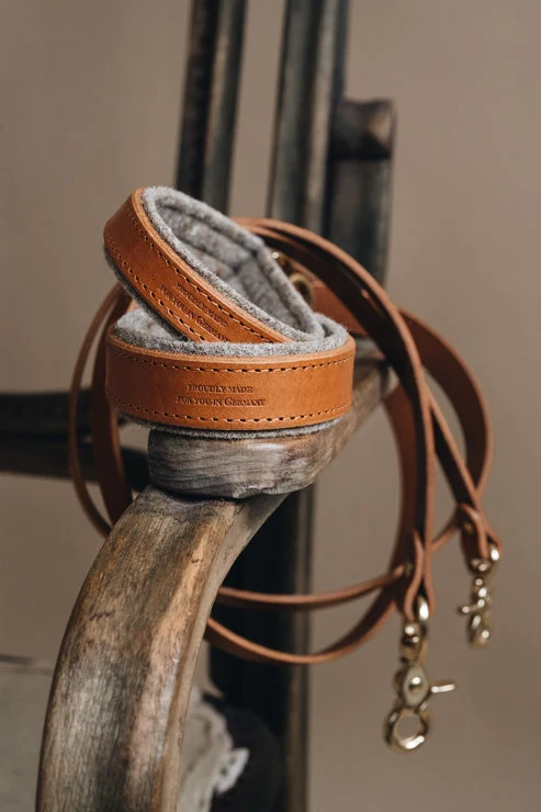 Laisse pour chien en cuir Hitch Band & Roll