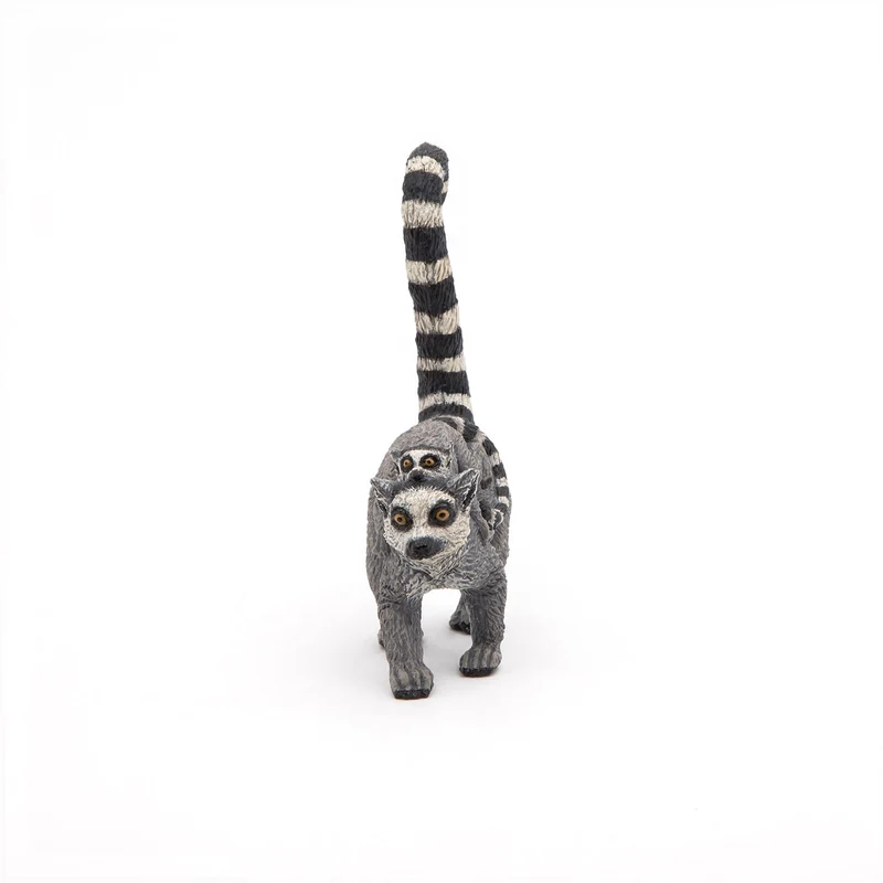 Figurine Lémurien et son bébé