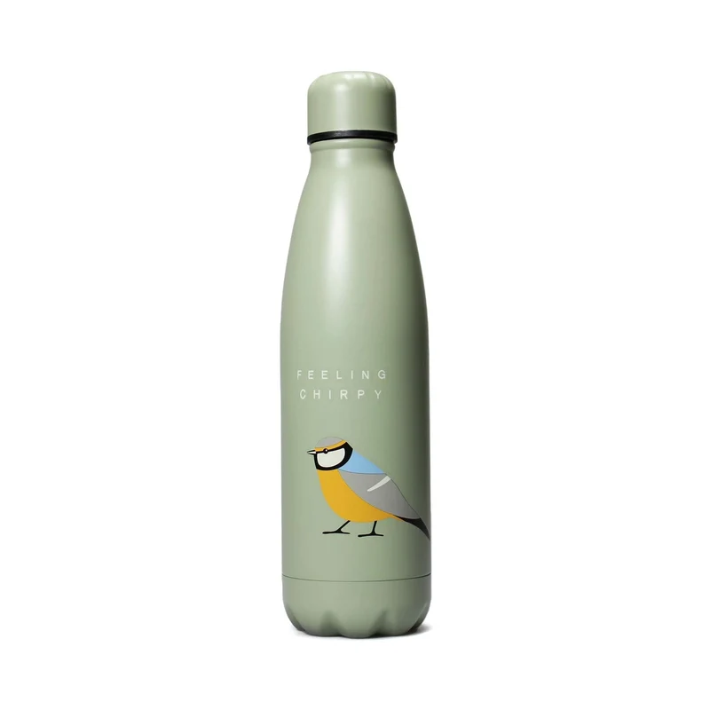 Gourde en métal RSPB - Free as a Bird mésange bleue 500 ml