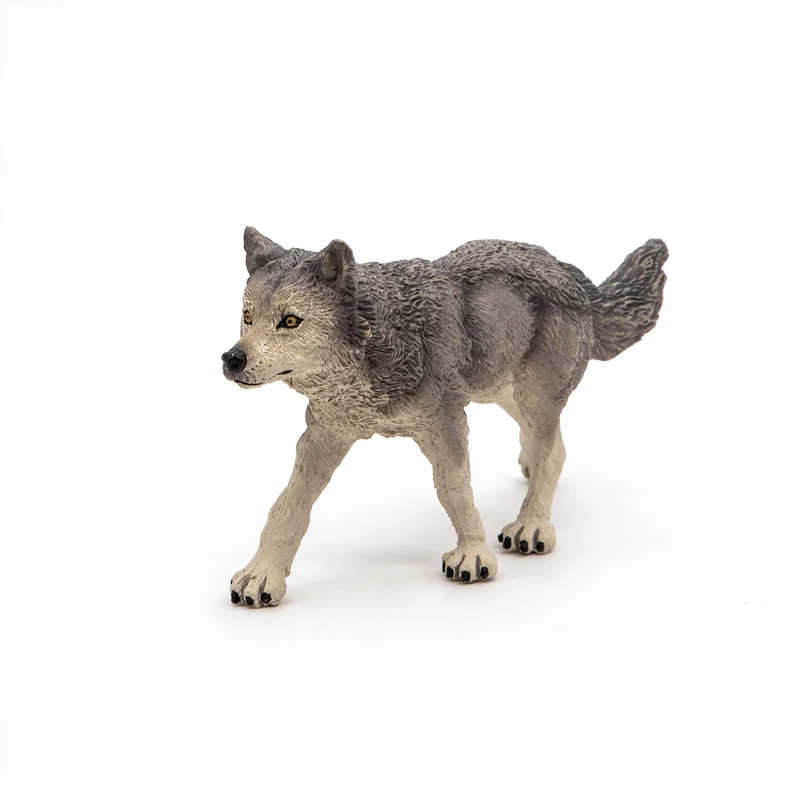 Figurine Louve grise