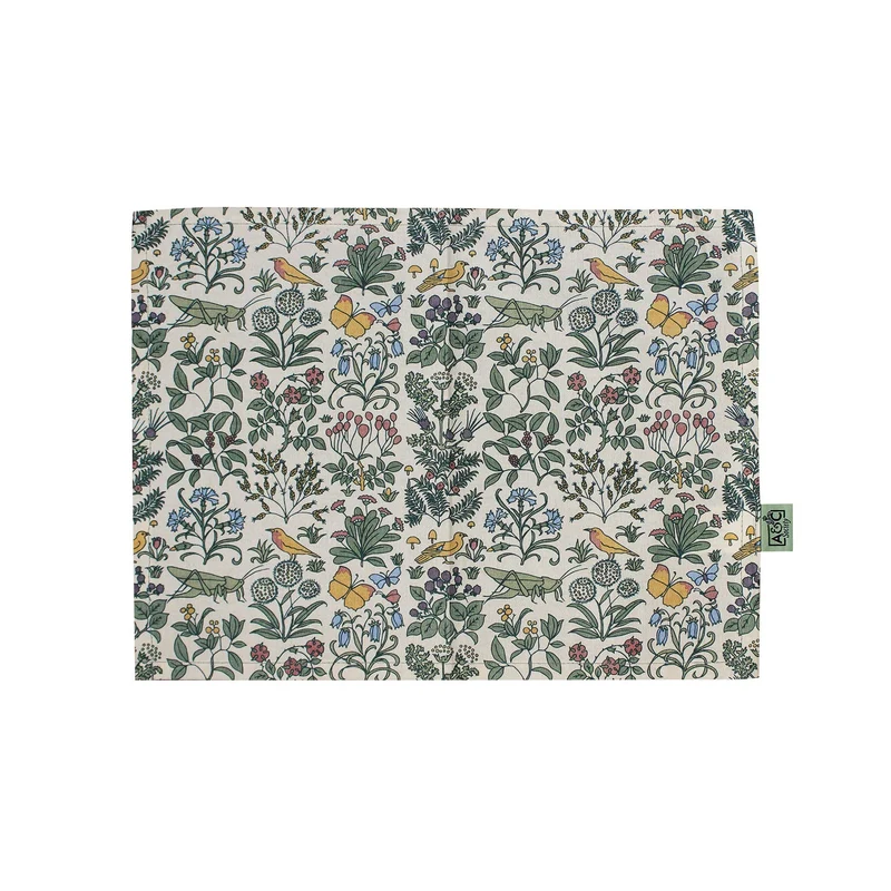 Napperons et serviettes Voysey - Botanical Garden