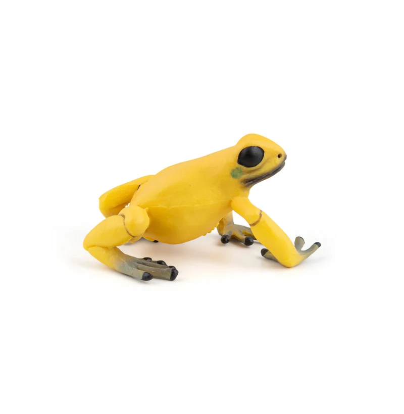 Figurine Grenouille équatoriale jaune
