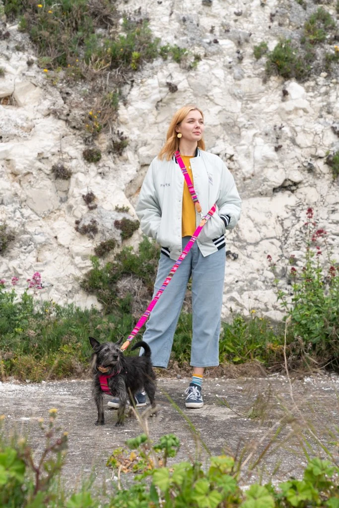 Laisse pour chien Inca Pink