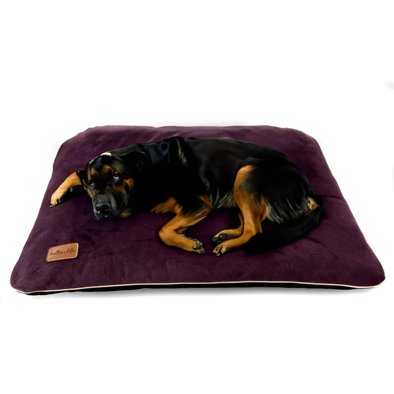 Coussin En Velours Imperméable Pour Chien