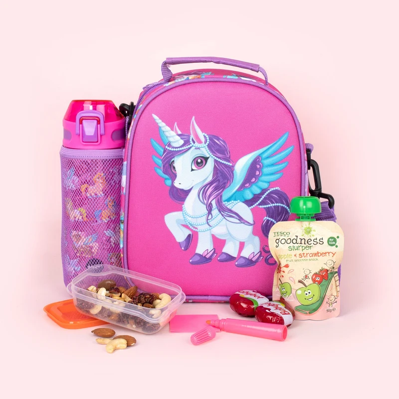 Gourde – avec paille 600 ml – Magic licorne
