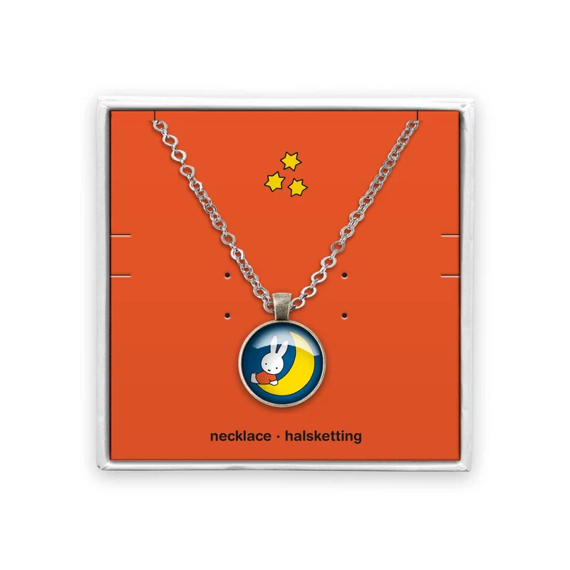 Collier en Verre Miffy Moon