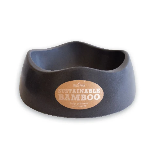Gamelle pour chien en bambou