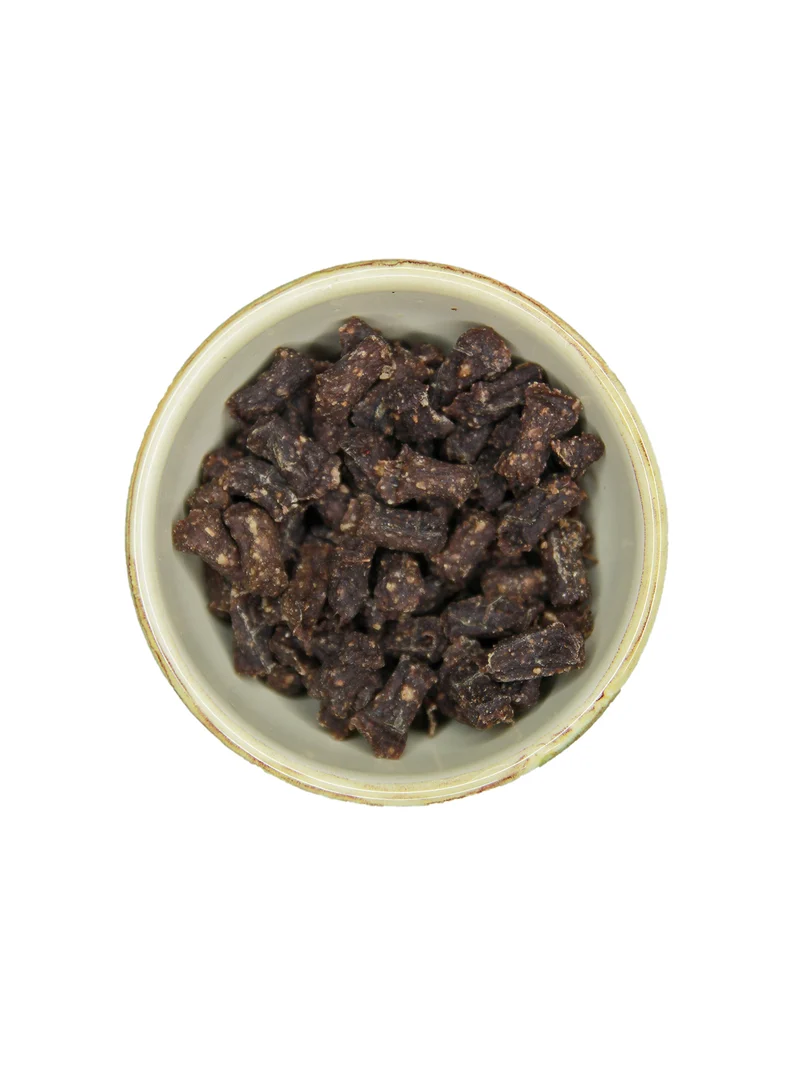 Friandises tendres de gibier pour chat