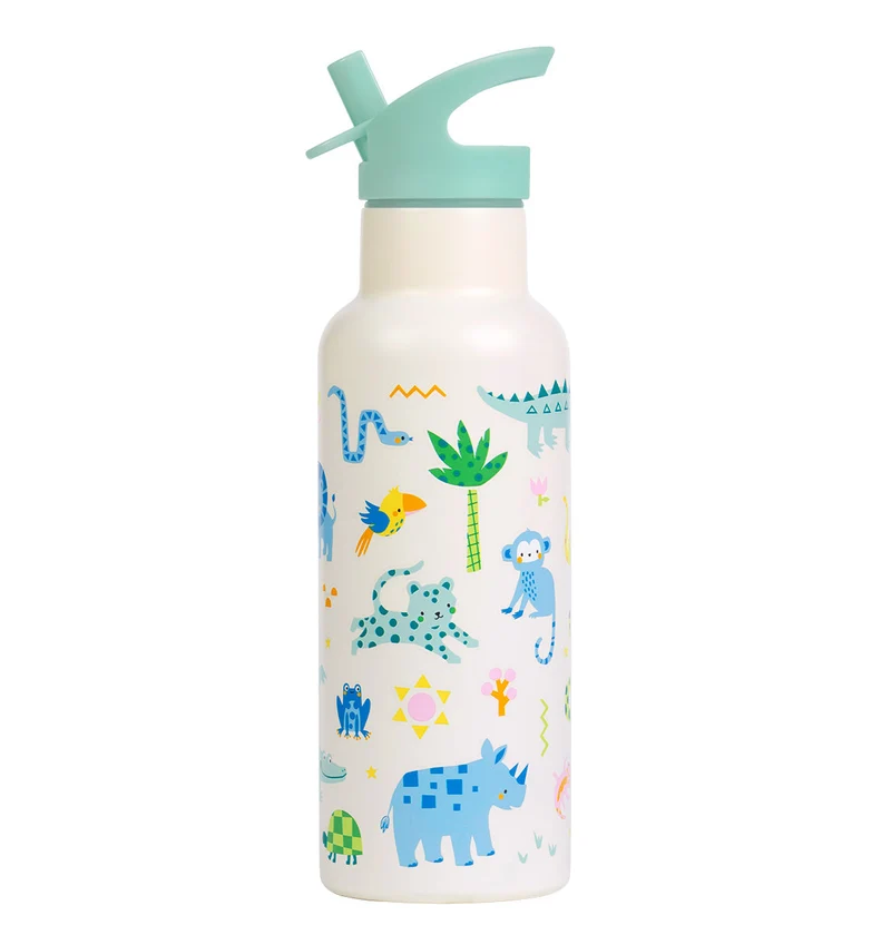 Gourde XL en inox - Jungle