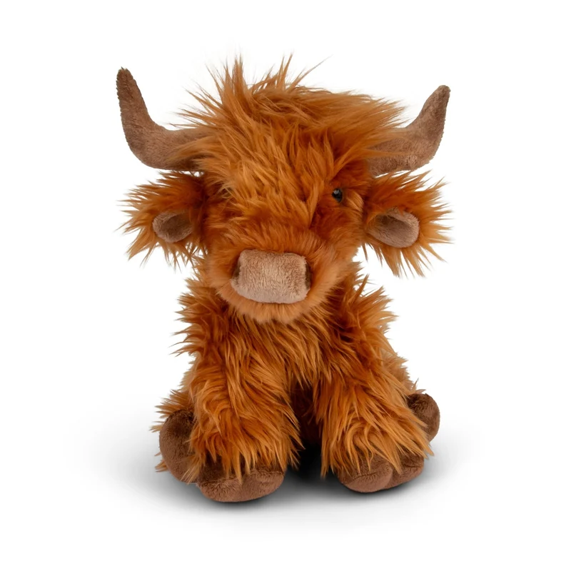 Peluche Animigos Vache Highland – 30 cm