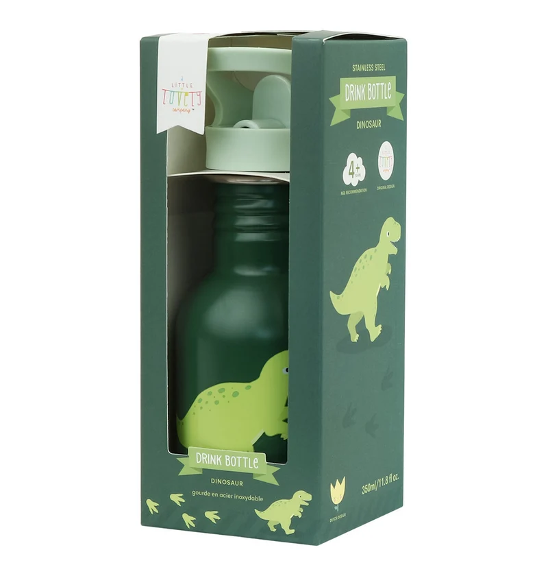 Petite gourde en inox - Dinosaure