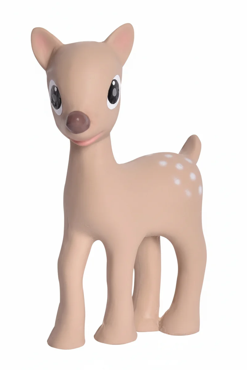 Hochet en Caoutchouc Naturel – Cerf