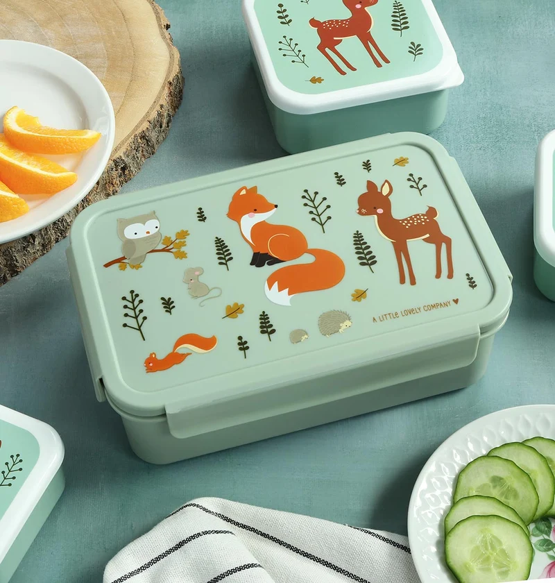 Boîte à déjeuner bento - Amis de la forêt