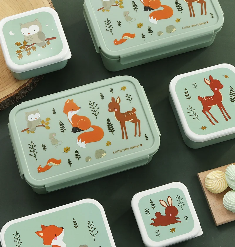 Boîte à déjeuner bento - Amis de la forêt