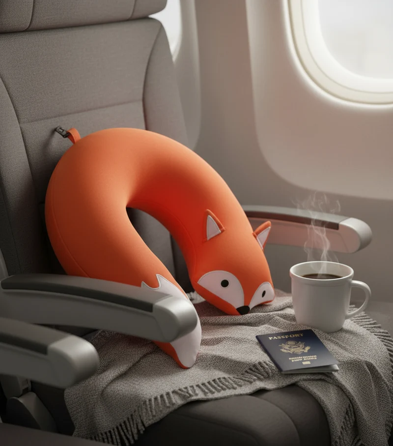 Coussin de Voyage Renard