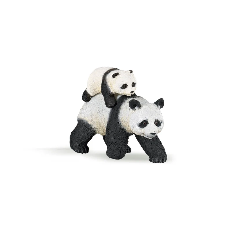 Figurine Panda et son bébé