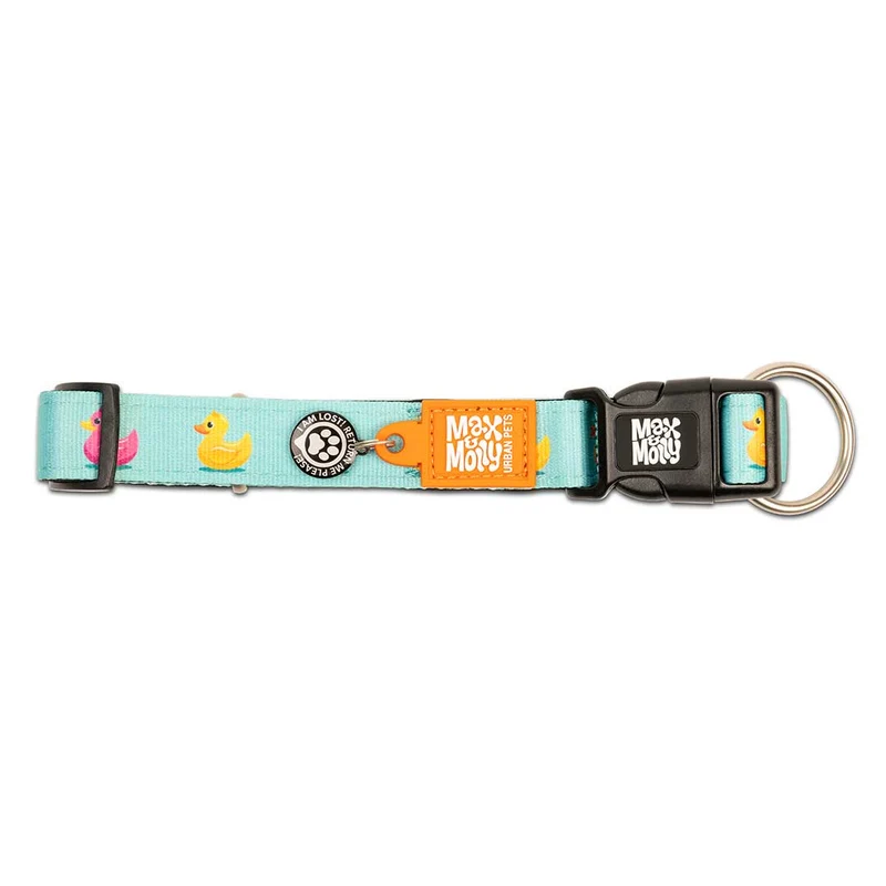 Collier pour chien avec Smart ID - Canards
