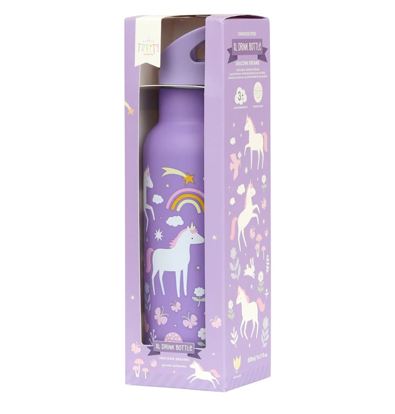 Gourde XL en inox - Unicorn Dreams