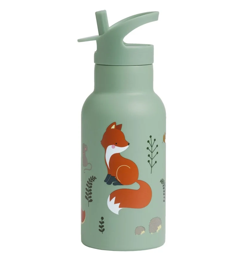 Gourde enfant en inox - Amis de la forêt