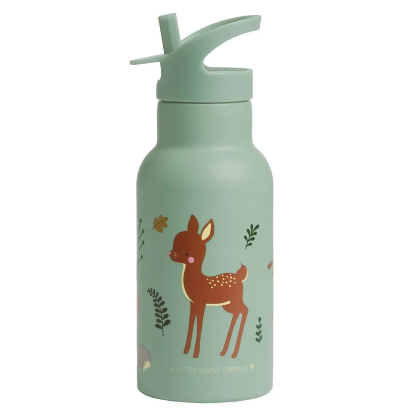 Gourde enfant en inox - Amis de la forêt