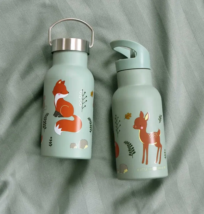 Gourde enfant en inox - Amis de la forêt