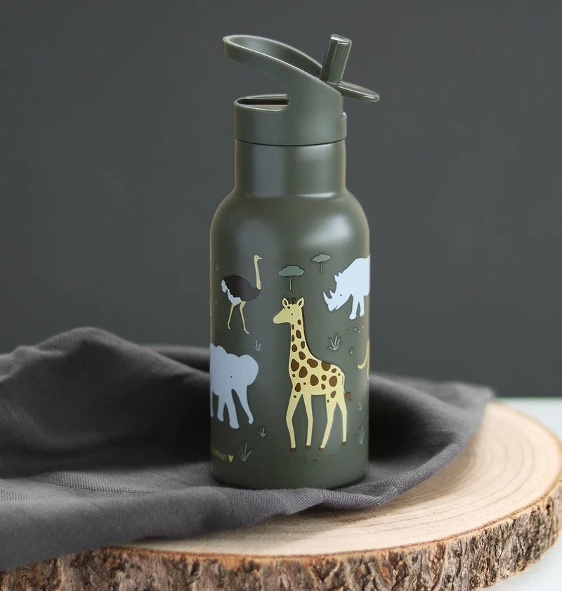 Gourde enfant en inox - Savane