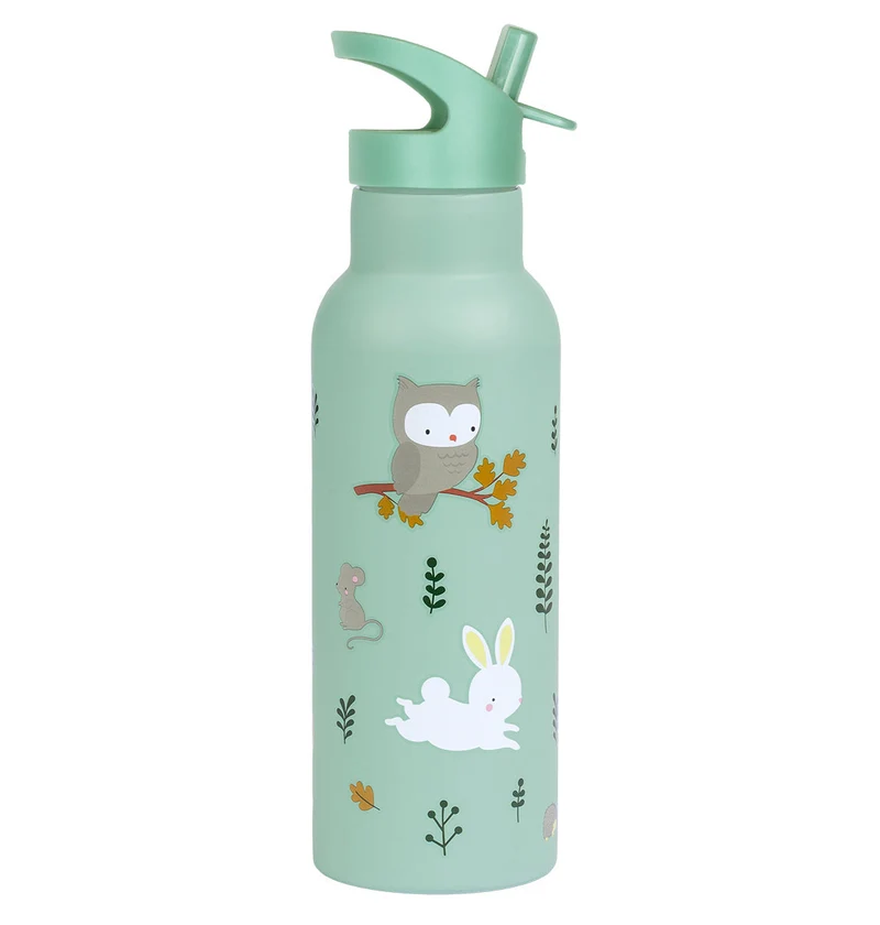 Gourde XL en inox - Amis de la forêt