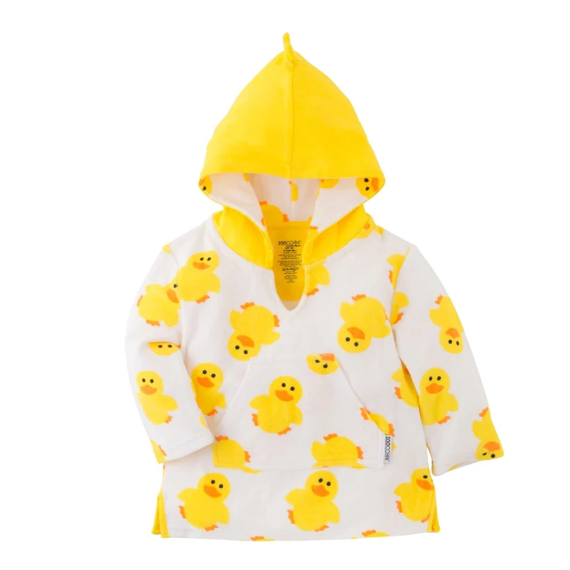 Poncho Canard Jaune