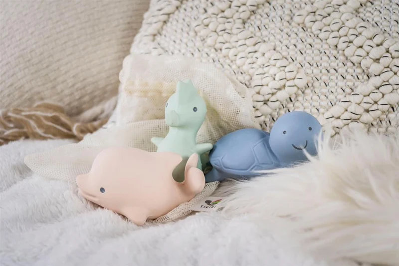Coffret Guimauve Océan – Dauphin, Hippocampe & Tortue